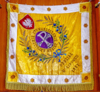 Parafia w starej Fotografii