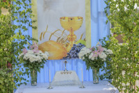 Parafia w starej Fotografii