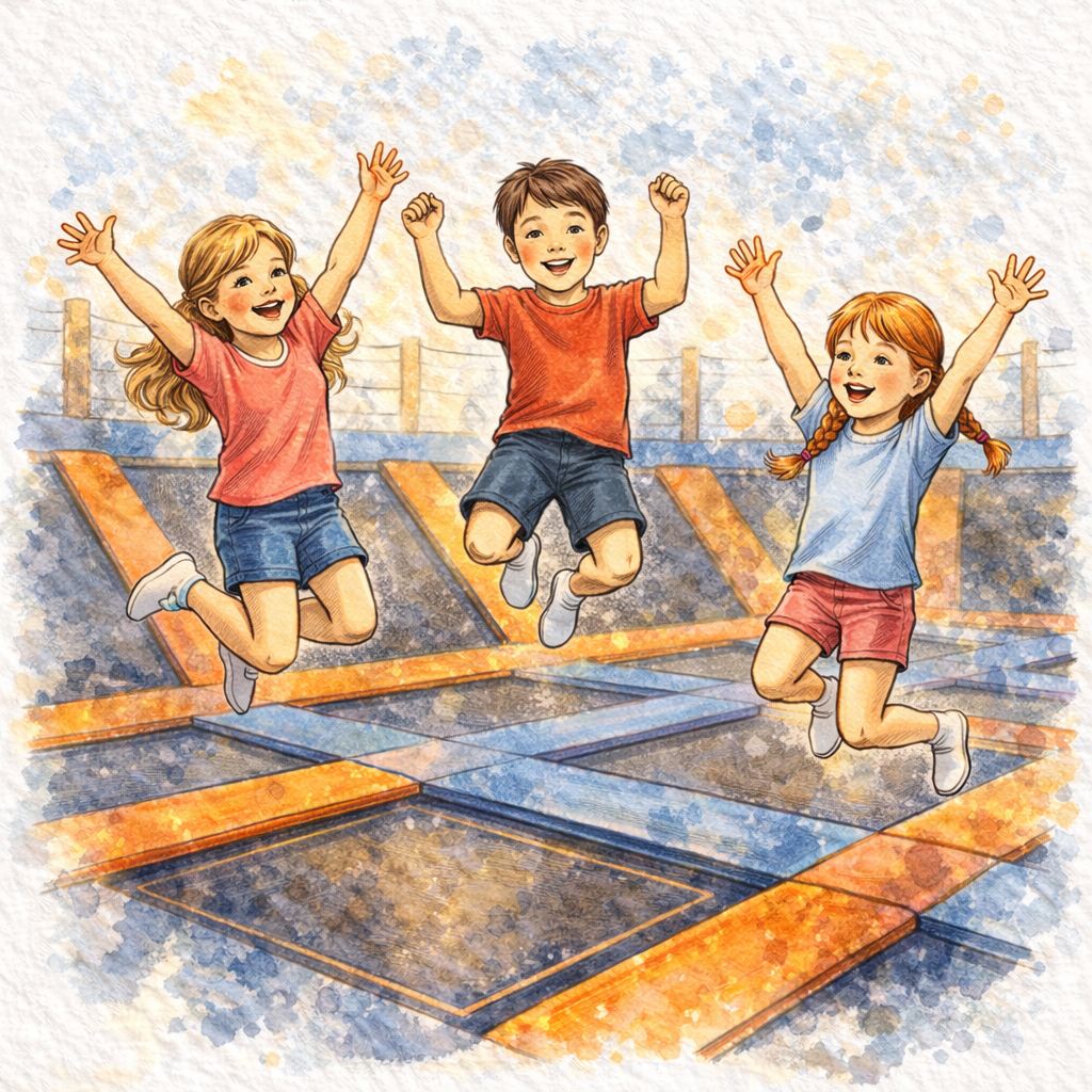 PARK TRAMPOLIN NA KONIEC SEMESTRU