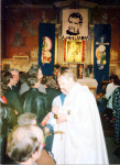 Prymicja w Lipowcu Kościelnym - Ks. Krzysztof Rychcik SDB, maj 1992 r.