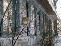 Dworek w Zawadach - zima 1989 r.
