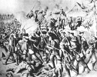 Epizod z powstania 1863 - Bitwa pod Małogoszczem