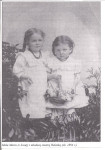 Maria z Siostrą Helenką - ok. 1894 roku