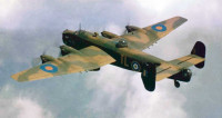 Handley Page Halifax - samolot, którym latano do Polski podczas skoków Cichociemnych
