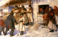 WŁODZIMIERZ TETMAJER, "Przed karczmą", rok 1891