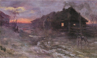 Henryk Weyssenhoff, "Przeczucie", rok 1893