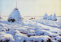 Henryk Weyssenhoff, "Śnieg", rok 1894