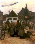 Stanisław Witkiewicz, "Na jarmarku", rok 1882