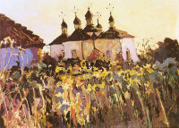 Kazimierz Sichulski, "Cerkiew", rok 1909