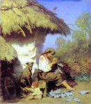 Henryk Siemiradzki, "Wiejska sielanka", rok 1886