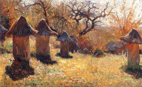 Jan Stanisławski, "Ule na Ukrainie", rok 1895