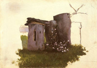 Jan Stanisławski, "Ule - pnie", rok 1884