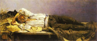 Jacek Malczewski, "Sybirak", rok 1887