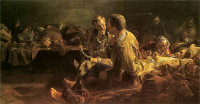 Jacek Malczewski, "Śmierć na etapie (sybiracy)", rok 1891