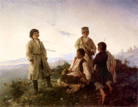 Witold Pruszkowski, "Kiedy ranne wstają zorze...", rok 1876