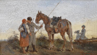 Tadeusz Rybkowski, "Pożegnanie", rok 1878