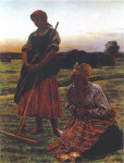 Aleksander Gierymski, "Anioł Pański", rok 1890