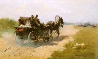 Apoloniusz Kędzierski, "Wózek tatarski", rok 1883