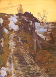 Roman Kochanowski, "Droga do wsi", rok 1880