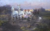 Jan Konarski, "W zaprzęgach"