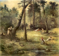 Franciszek Kostrzewski, "Sędzia i Telimena", 1899