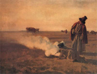 Józef Chełmoński, "Jesień", 1897