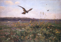 Józef Chełmoński, "Jastrząb (pogoda)", rok 1899