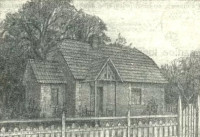 1911 rok - murowana chata z wystawy rolniczej