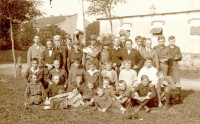 Widok spichlerza w okresie międzywojennym