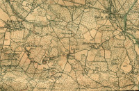 Mapa sztabowa z czasów Powstania