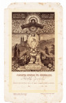 Pamiątka Komunii św. Generalnej Adolfa Grodzkiego, prawdopodobnie ok.  r. 1922 r., wydana  przez ówczesnego proboszcza ks. Władysława Babicha